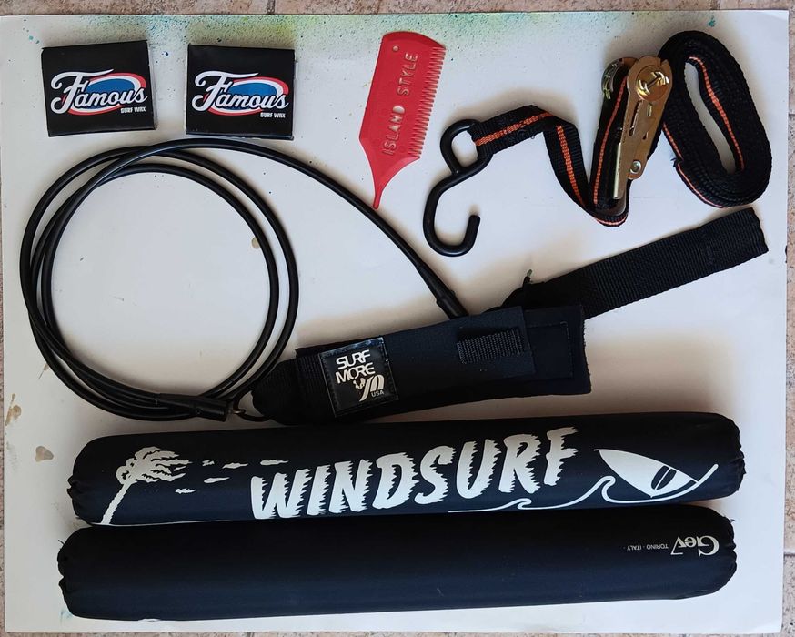 Prancha SURF - Fato e Pés RIP CURL - Todos Acessórios NOVO