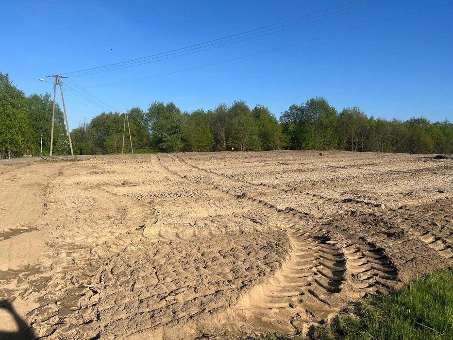 Mulczer leśny wgłębny, powierzchniowy, Karczowanie działek Zator