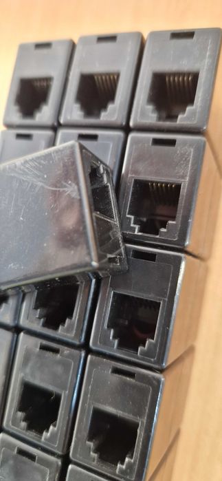 Lote de 20 União ou junção RJ11 - 6 VIAS