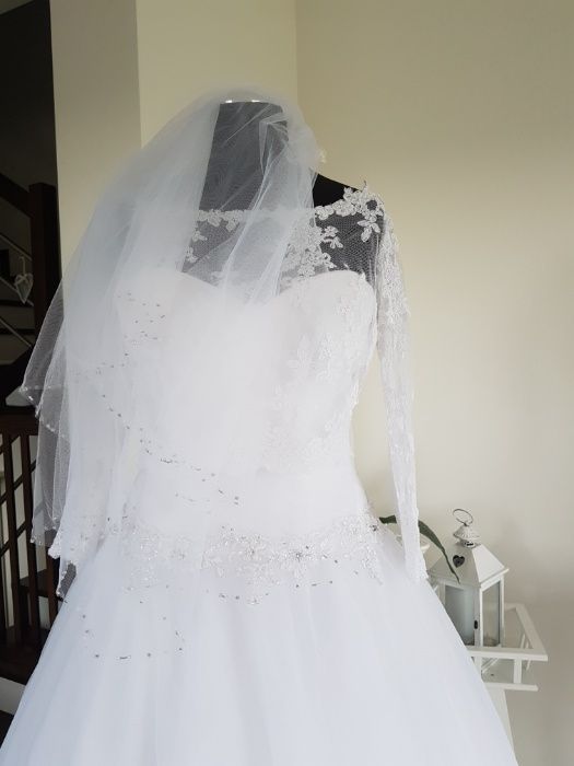 Suknia ślubna biała