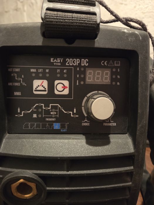 Spawarka Spartus EasyTIG 203P DC - zestaw + szlifierki Graphite