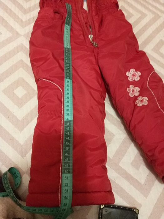 Штаны зимние. Комбенизон для девочки