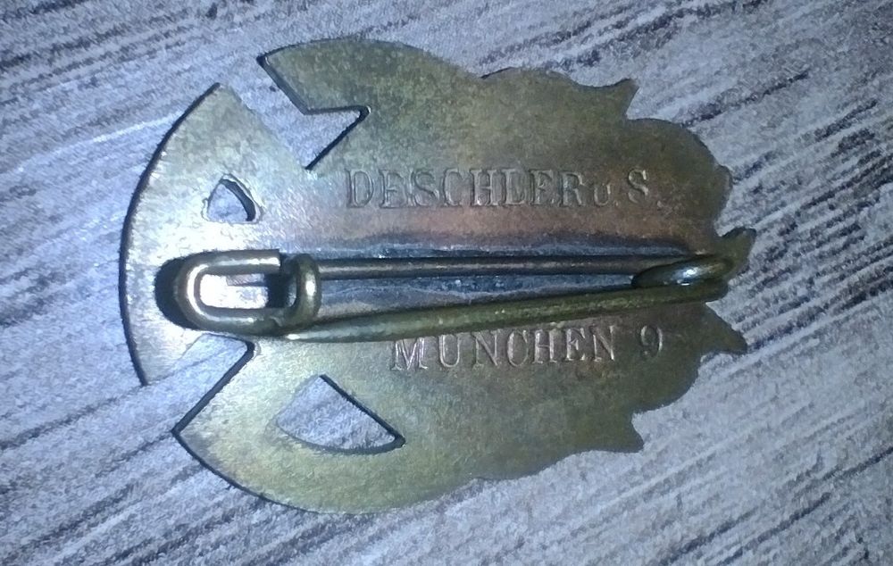 MILITARIA WW2 PIN Nacional Socialismo Alemanha