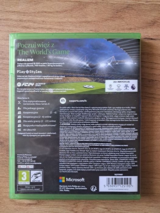 Ea fc 24 xbox series x/one