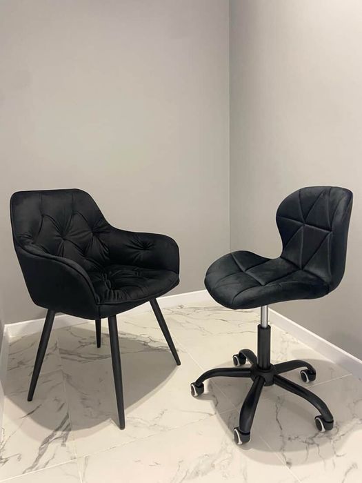 Комплект майстра і клієнта,крісло майстра,кресло клиента,стул велюр