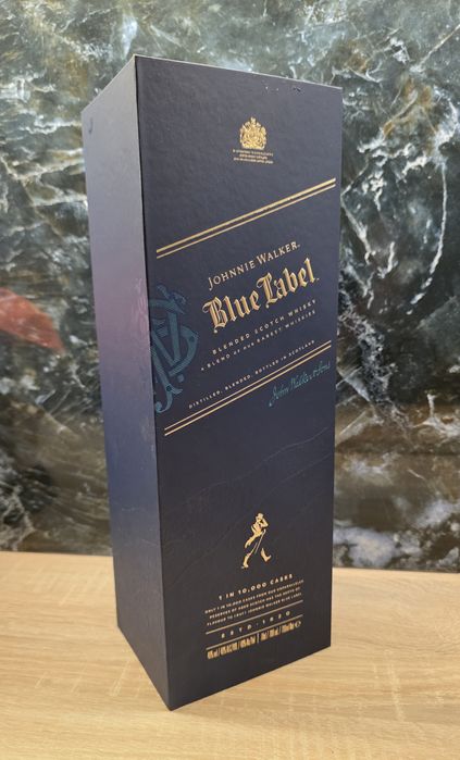 Opakowanie, pudełko po Johnnie Walker Blue 0,7l