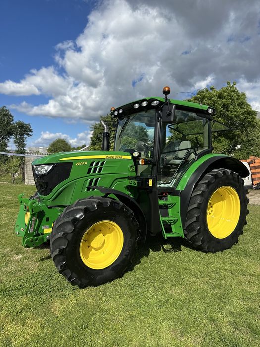 Trator Tractor John Deere 6105R carregador frontal