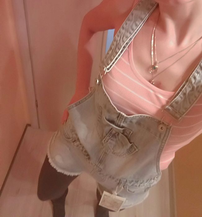 Ogrodniczki jeans S/36 nowe metka