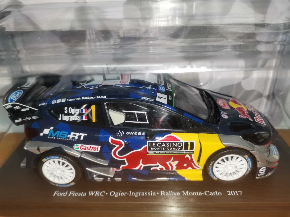 Ford Fiesta WRC - Rally Monte Carlo 2017 escala 1:24