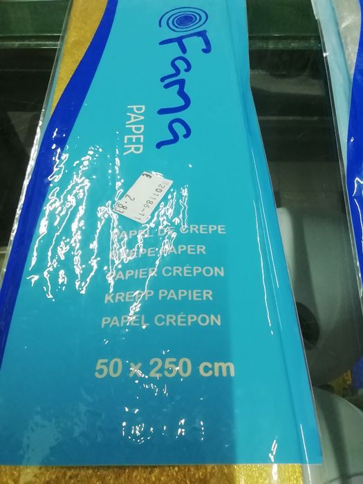 Papel crepe Fama, novo