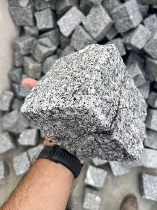Cubo granito pavimento