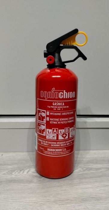 Gaśnica proszkowa samochodowa 1kg ogniochron