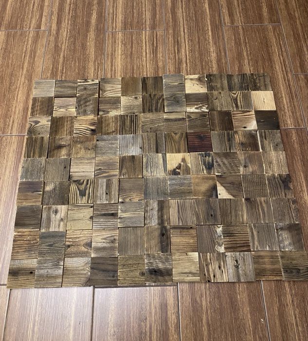 Drewniany panel 3 D