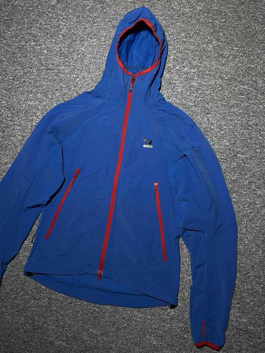 Чоловіча вітровка куртка SALEWA Indra Durastretch Softshell Jacket - Розмір М