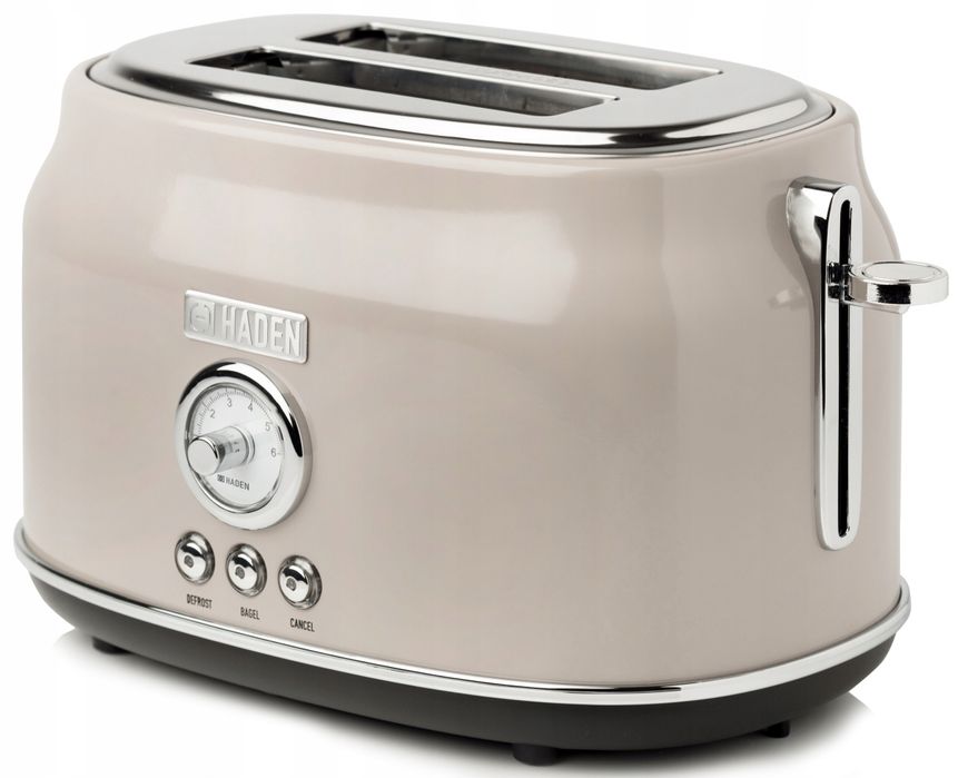 Toster Haden Dorset HAD209214 - Popielaty, Dwuszczelinowy