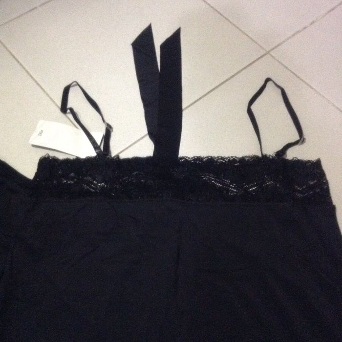 Black Women's Pajama Set – Top and Shorts, Size 36/38, New with Tag64286036692226120