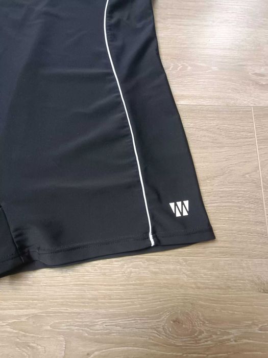 Strój kąpielowy jednoczęściowy czarny białe lamówki 'Mirou' 42