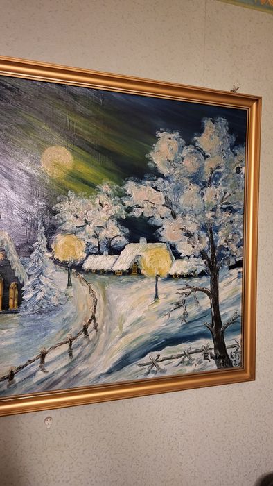 Obraz malowany na płótnie 105 x 70