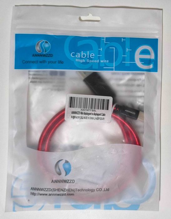ANNNWZZD 1.4 DP - Mini DP кабель 8K 1м