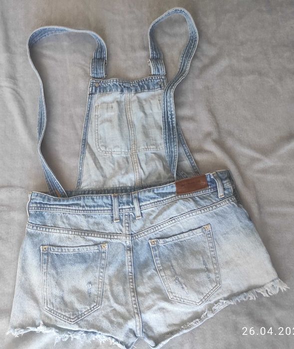 Rybaczki Ogrodniczki na lato krótkie Mohito Premium Jeans 40