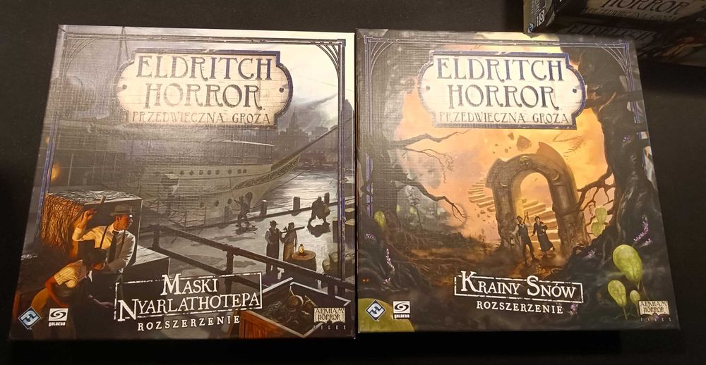 Eldritch Horror - komplet + drewniane inserty!