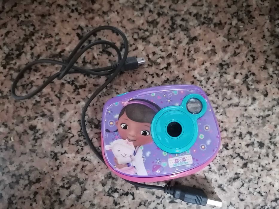 Máquina fotográfica doutora brinquedos