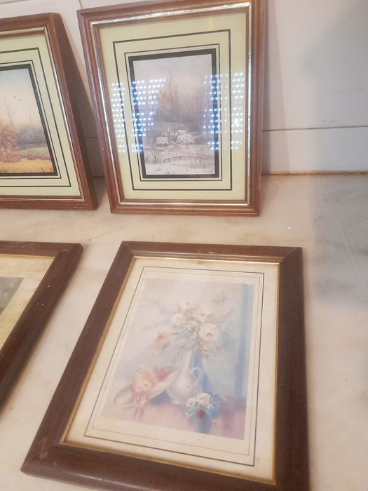 Conjunto de 6 Quadros Decorativos