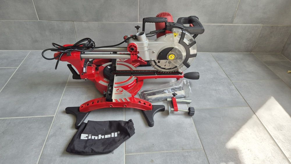 Einhell TC-SM 2131 Dual (4300835)- nowa pilarka ukośna z posuwem