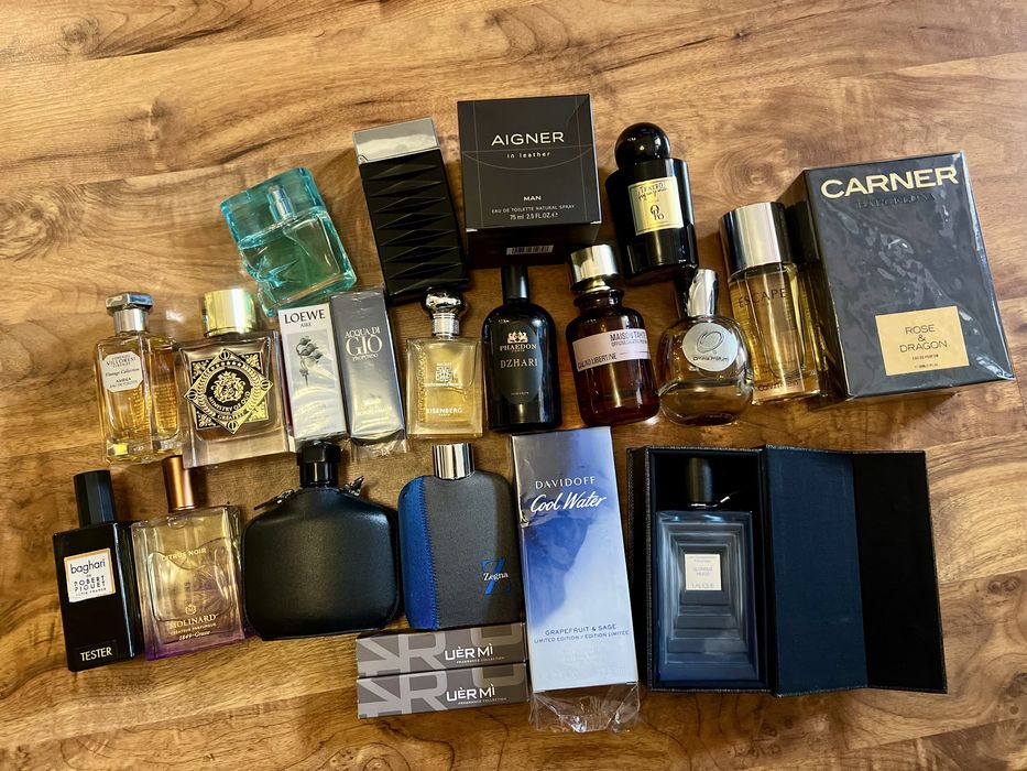 Парфуми з власноі колекціі .