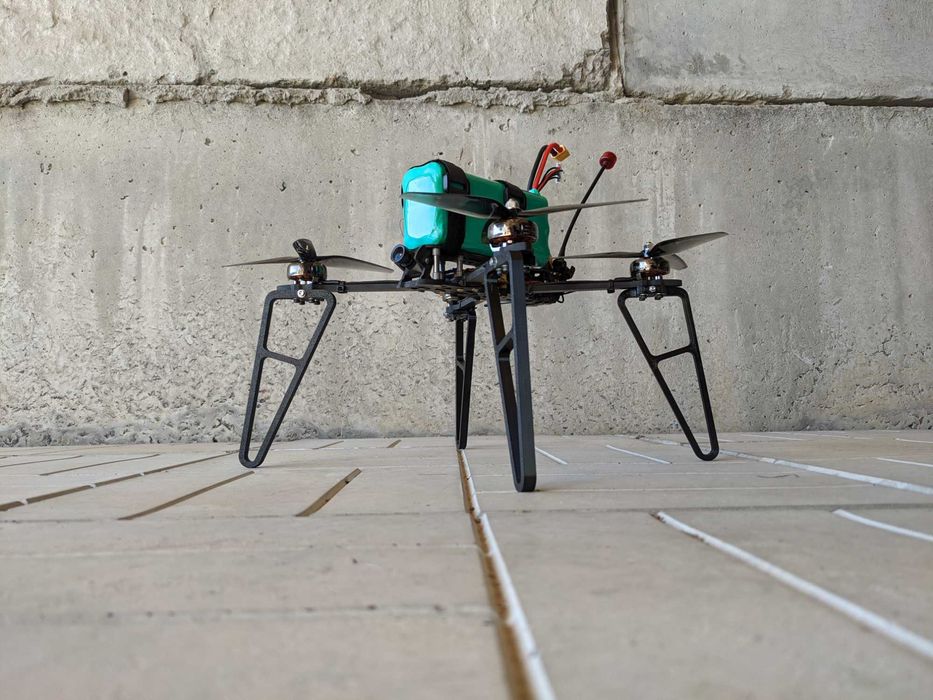 Посадочні опори (ніжки/стойки) для FPV квадрокоптера | 3D-друк