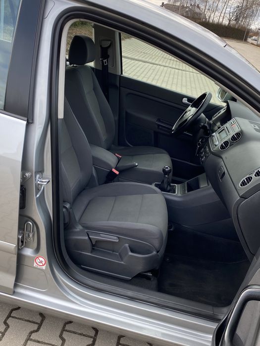 VW Golf Plus 2.0 benzyna 150KM, tempomat, Alu, grz fotele Zadbany, 1WŁ