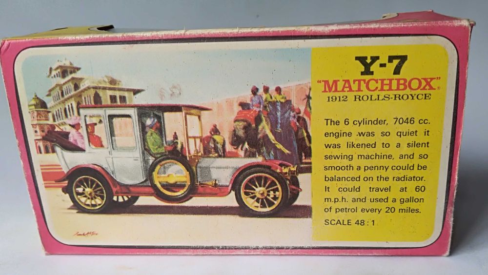 Rolls Royce de 1912 da Matchbox. Ver descriçãpo