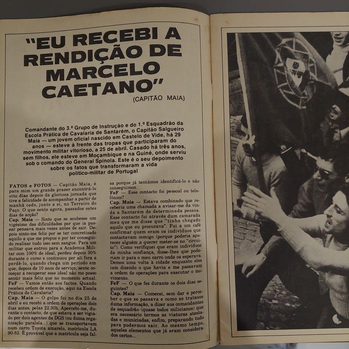 Fatos e Fotos nr 664 Revolução em Portugal