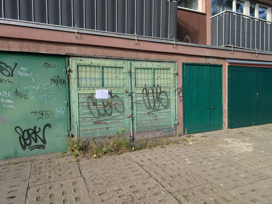 Garaż spółdzielczy własnościowy niebuszewo Wilcza 15m2
