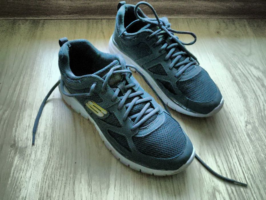 Szare buty Sketchers, rozmiar 42