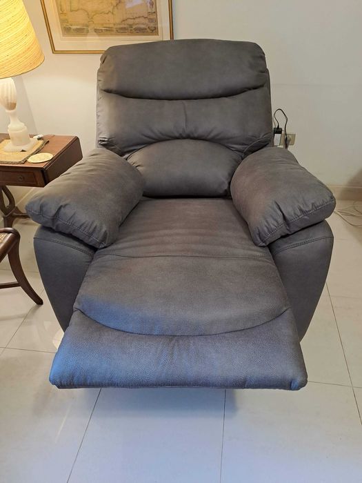 Poltrona Relax Eletrica ESPRIT, Cinza