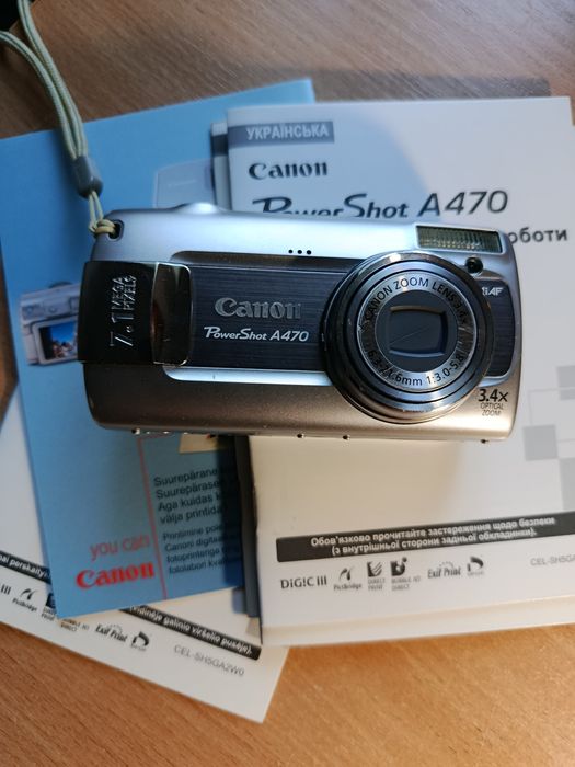 canon powershot a470 - купить фототехнику, видеоаппаратуру - Цена