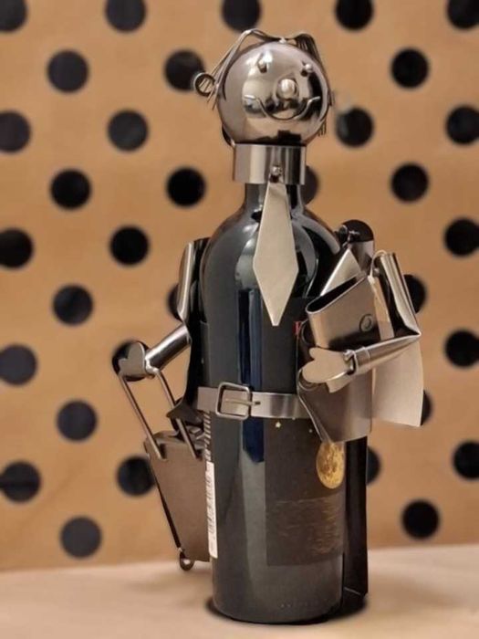 Stojak na wino Biznesmen