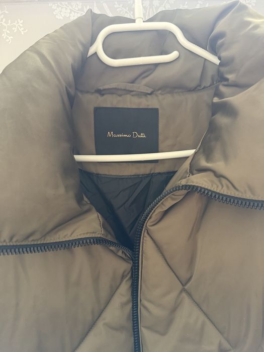 Massimo Dutti zielona kurtka