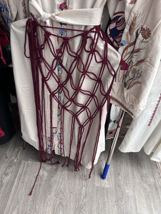 Припинда, макраме пояс, етно хустка