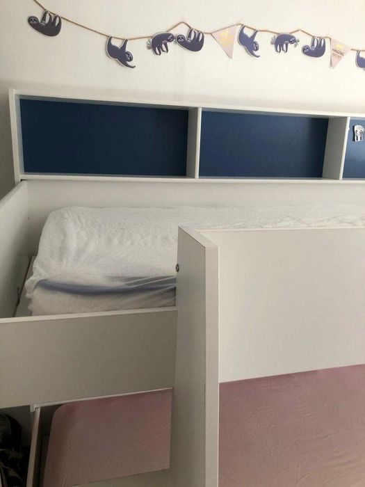 Beliche ParisoT “Leonardo” + 2 colchões | Excelente estado