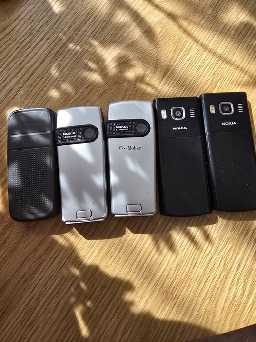 2x nokia 6230 2x Nokia 6500c 1x Nokia 1208