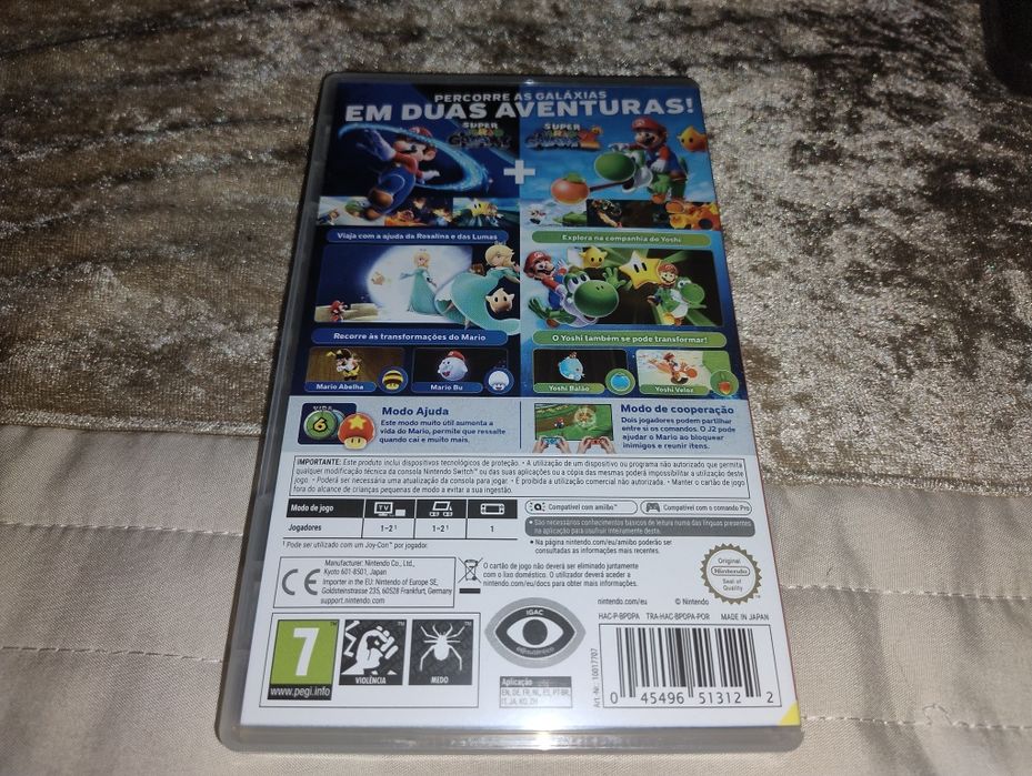 Super Mario Galaxy 1 & 2 para Nintendo switch