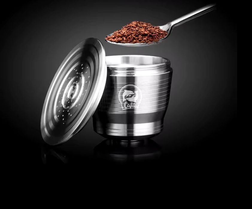 Многоразовые стальные капсулы для Nescafe Nespresso Нескафе Неспрессо