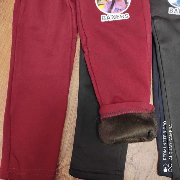 Теплые лосины на меху, брючки, штанишки 98 - 128