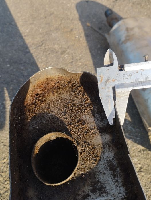 Заготовки  на глушитель, виготовлені з нержавійки