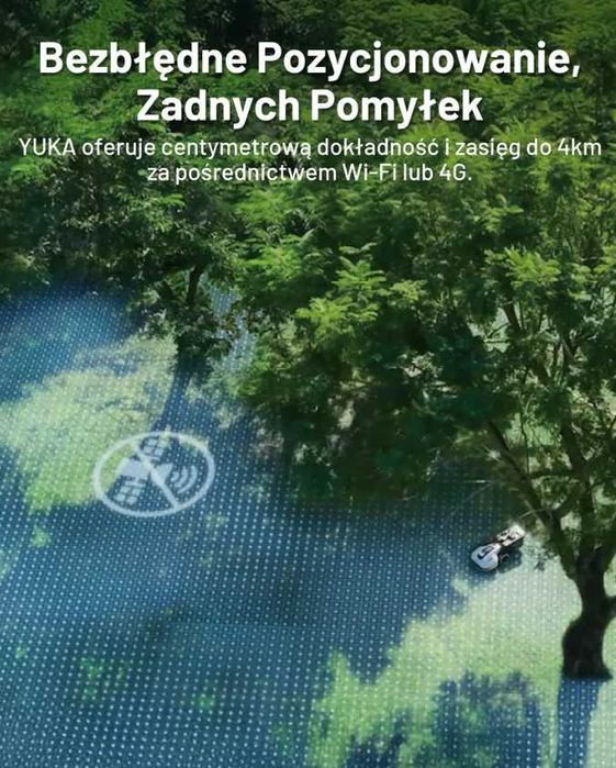 Robot koszący Mammotion YUKA Mini 500 Mini UltraSense AI Vision i RTK