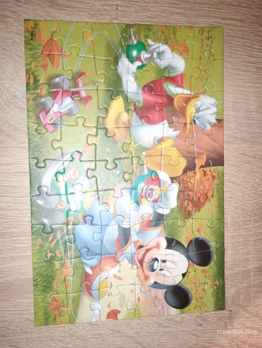 Trzy rodzaje mini puzzli