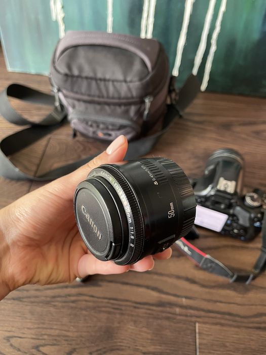 фотоапарат Canon EOS 450D + об‘єктив 50 mm