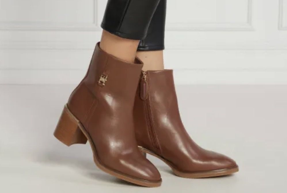 Продаю шкіряни ботинки  Tommy Hilfiger р. 38